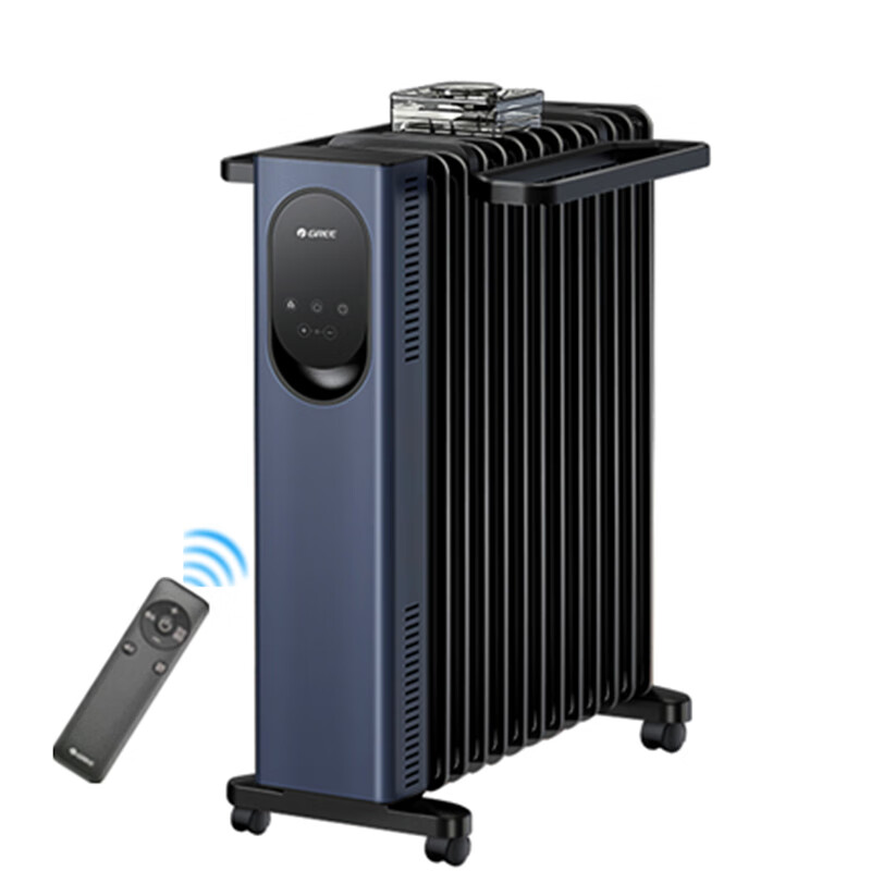格力（GREE） 格力石墨烯油汀取暖器家用电暖气速热油汀节能省电暖气13片油丁烤火炉电热电暖器 13片 遥控器控制 石墨烯NY23-6022B 13片