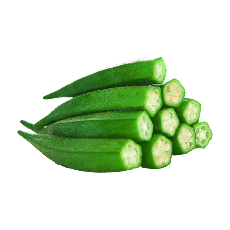 新鲜水果秋葵黄秋葵现摘现发生鲜蔬菜凉拌烧烤火锅食材减肥瘦身 现摘鲜嫩秋葵（试吃装） 500g