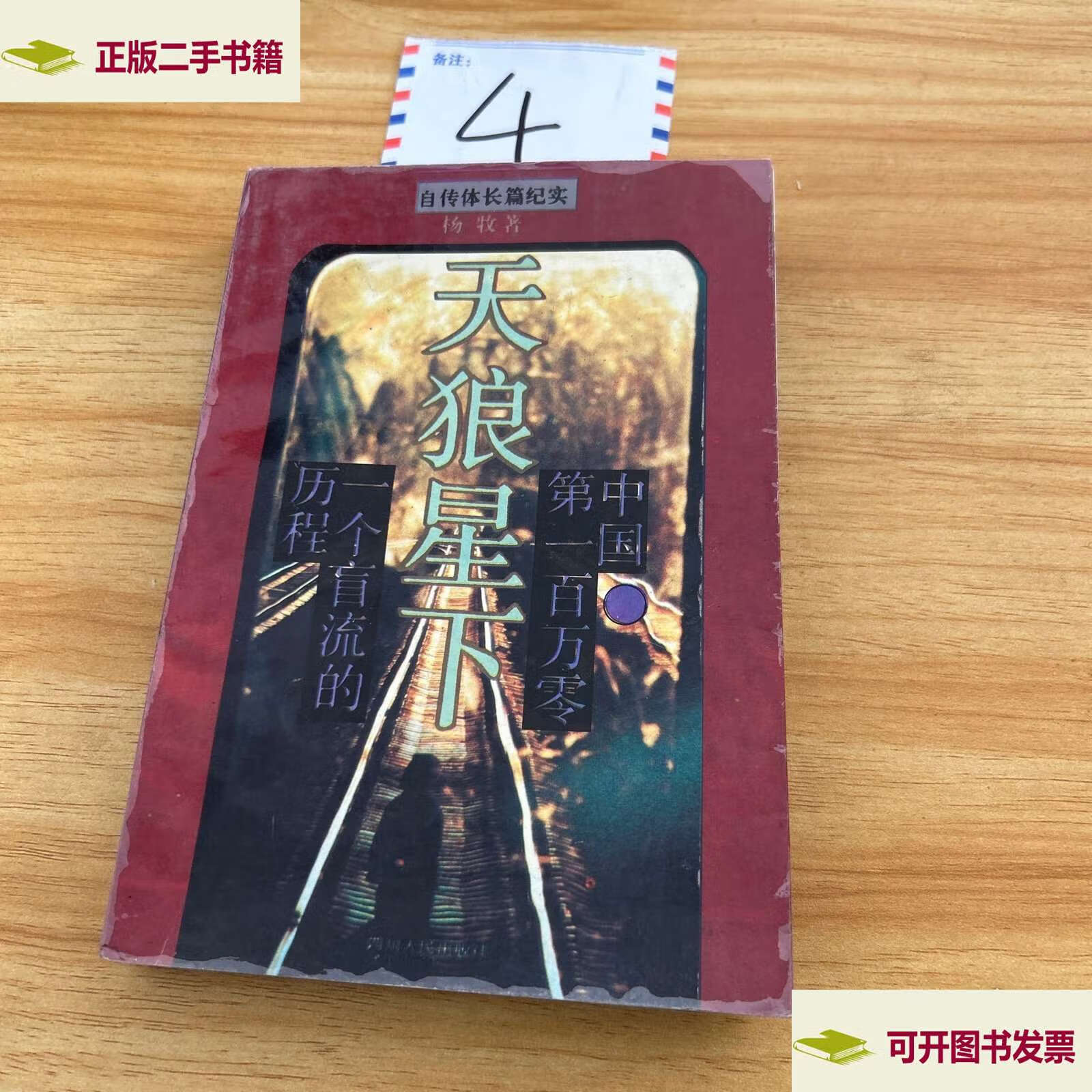 天狼星下:中国百万零一个盲流的历程 /杨牧 四川人民