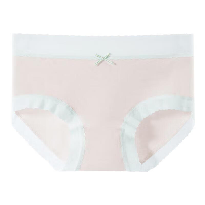 稚蝶女士全棉内裤女纯棉 A级抗菌蕾丝三角裤 8件混色 颜色随机可指定颜色 8条 XL 码【建议120-140斤】