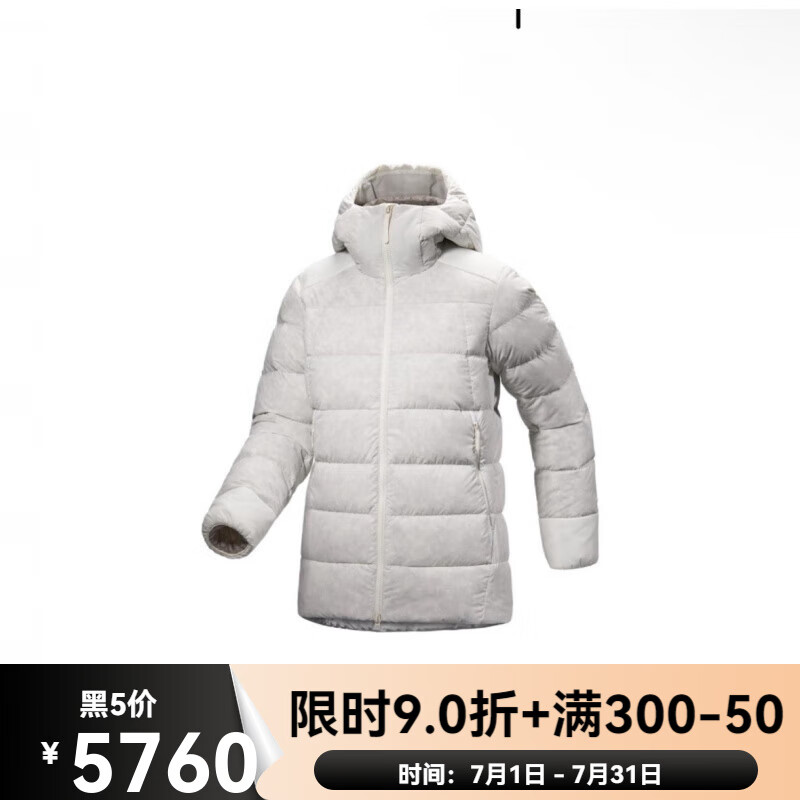 始祖鸟（ARC&#039;TERYX）现货 始祖鸟 Thorium Hoody保暖纯色Logo刺绣连帽服 女款 5659北极白 M
