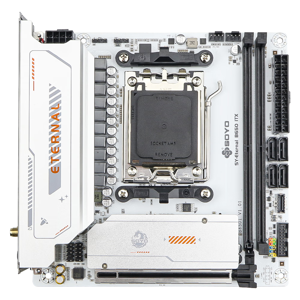梅捷 B650 ITX WIFI6 DDR5 图 9