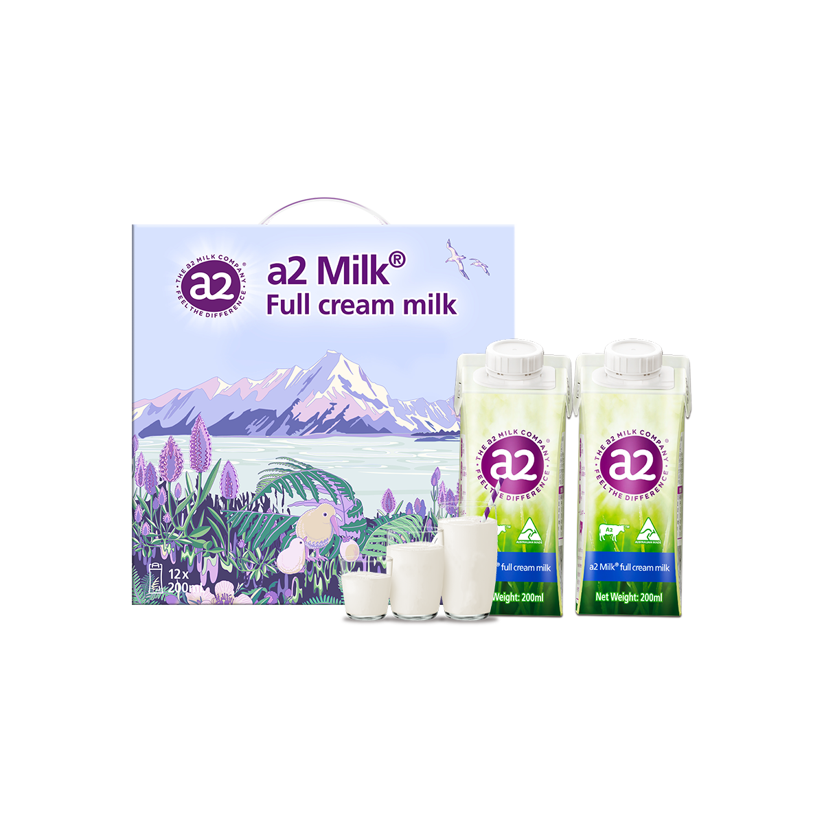 a2������ͬ����ܱ��ֻ������޽���ȫ֬��ţ��200ml*12��