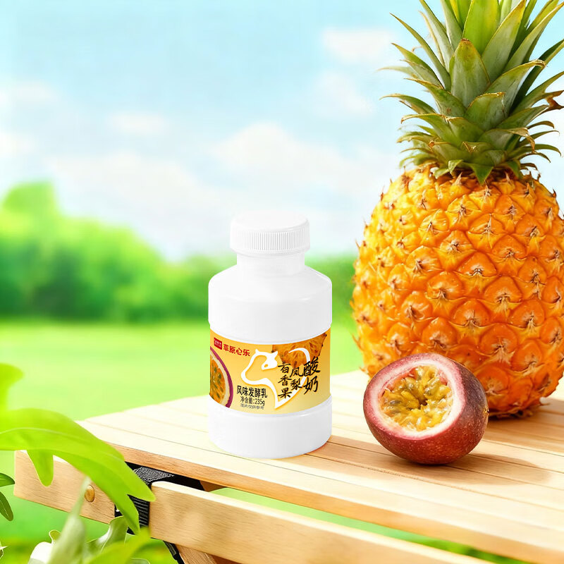 今时代【新品上市】今时代酸奶低温5黑+1果茶酸奶百香果凤梨果粒酸奶 黑酸奶果茶酸奶4瓶+百香果凤梨4瓶