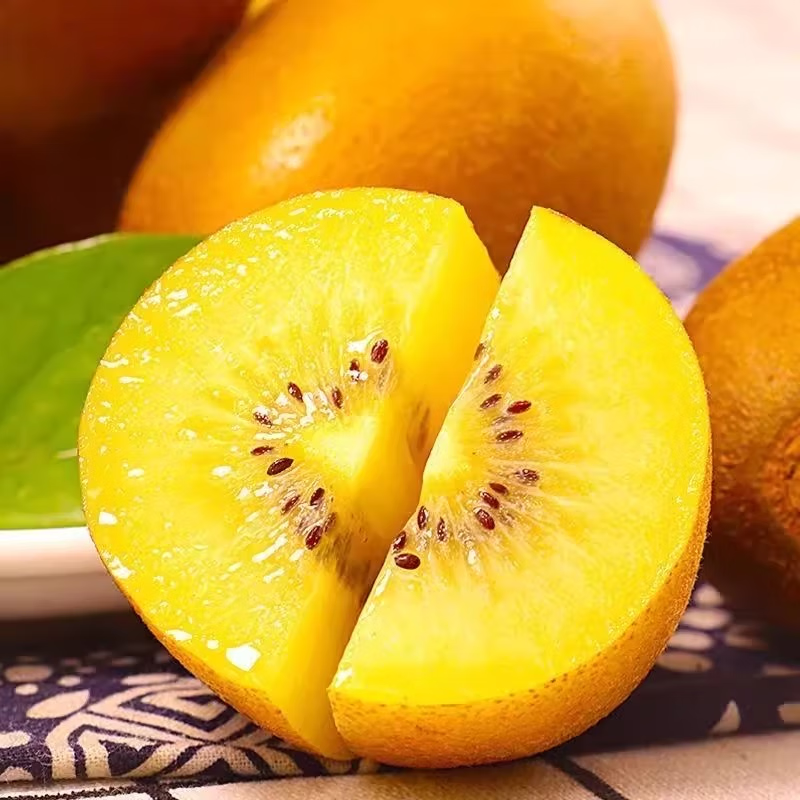 草帽奶奶【精选】黄心猕猴桃水果金奇异果金果新鲜弥猕桃迷糊桃 24枚单果70-90g