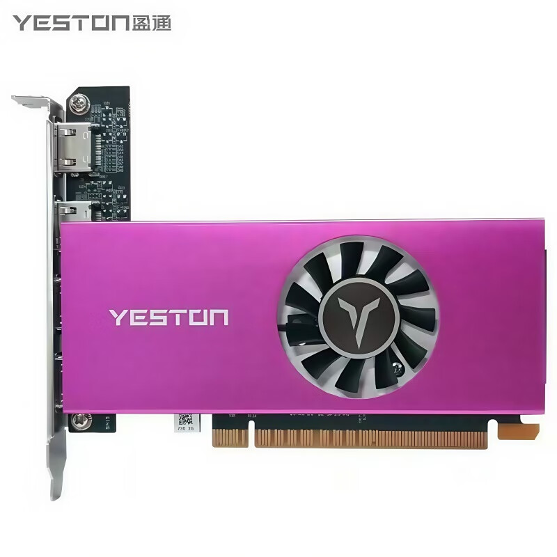 盈通多屏显卡 4屏直连GTX1050TI RX550 GT730 4HDMI四屏炒股显卡 GT730 2G 4HDMI(全高4U)GB