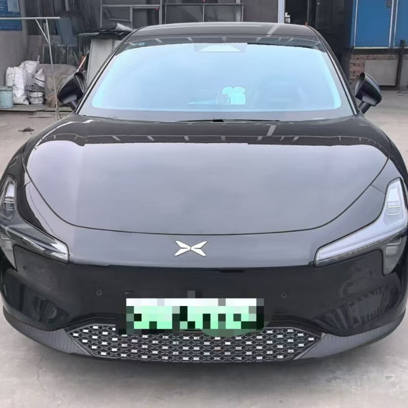 适用于小鹏MONA M03前脸防虫网前中网防尘保护罩外观配件改 小鹏MONA M03亮黑防虫网
