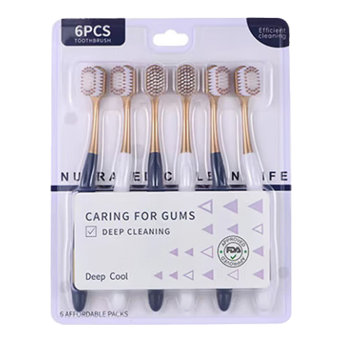 Jepoo��ˢ��ë���˼�ͥװ���ó�ϸ������ˢ ��ͷ��ë�� 6֧ 29.9Ԫ