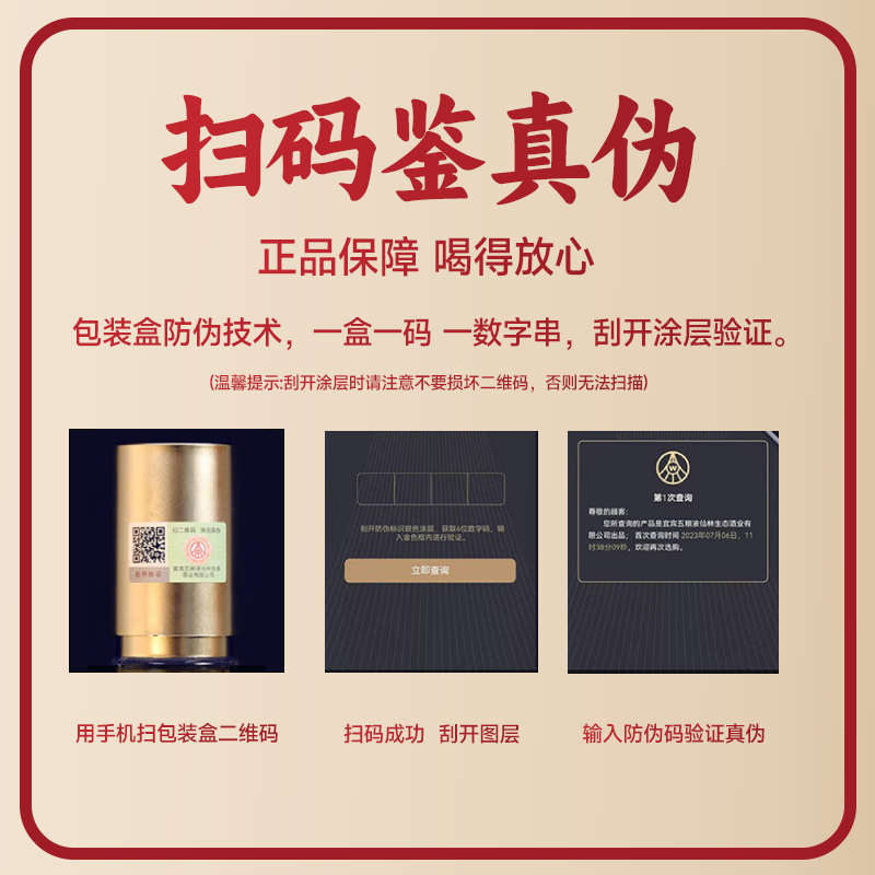 五粮浓香五粮液仙林生态辉煌腾达鹏程万里 52度浓香风格酒整箱装 节日送礼 52%vol 500mL 6瓶 【原箱发货】