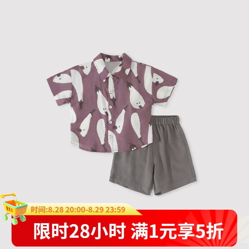 ����С����ͯ������װ2025���ļ��¿��ͯ�����׶��䱡������·�������װ һ��˳��Ѽ 90