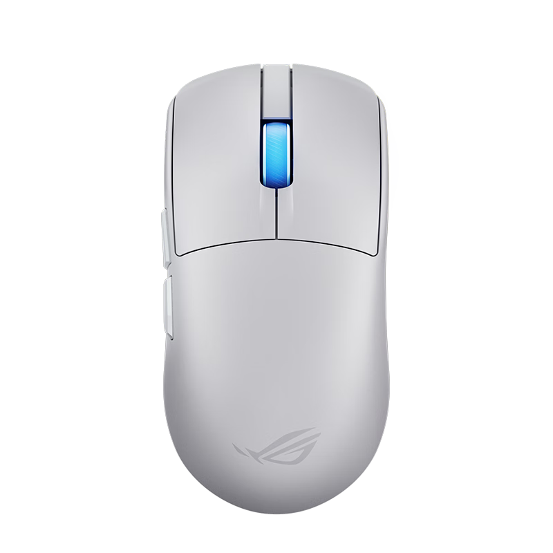 ROG龙鳞2Ace ROG鼠标AimPoint pro 42k传感器 电竞有线蓝牙无线三模游戏鼠标 轻量化48g 无线8K回报率 月耀白【重磅新品】