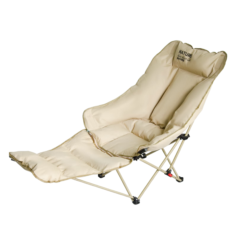 gosoo躺椅折叠椅午休椅加棉加厚可躺可睡露营椅子办公室午睡椅折叠床米