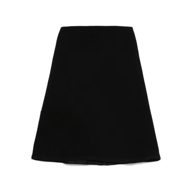 瑞克·欧文斯（RICK OWENS）男士围巾保暖防风冬季户外披肩简约 黑色 46-48