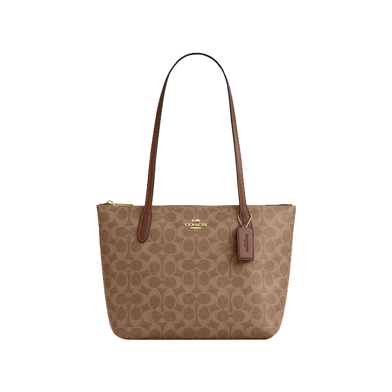 蔻馳(COACH)【品牌直供】女包 FIONA托特包單肩包 CBT18送女友生日禮物