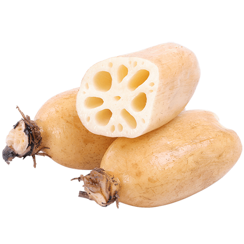 京鲜生 湖北洪湖新鲜莲藕粉藕净重3斤(3-4节装)带泥锁鲜 蔬菜源头直发