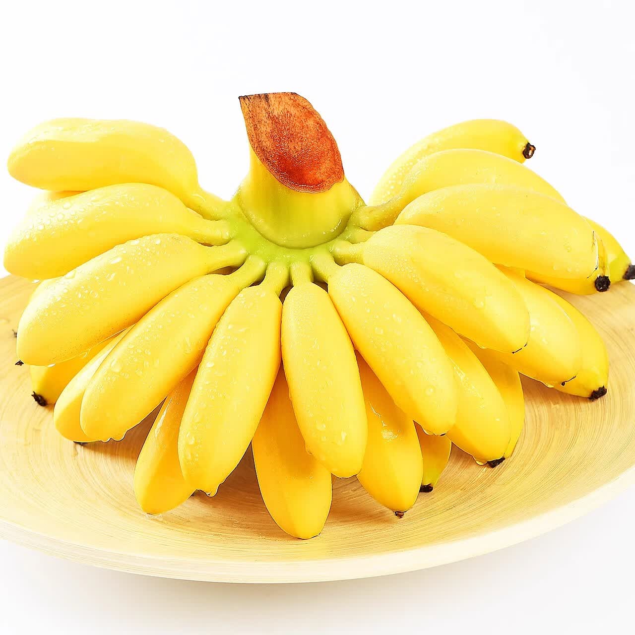 正鲜季(ZHENGXIANJI)广西小香蕉芭蕉新鲜水果国产整箱自然熟苹果小米香蕉酸甜 5斤