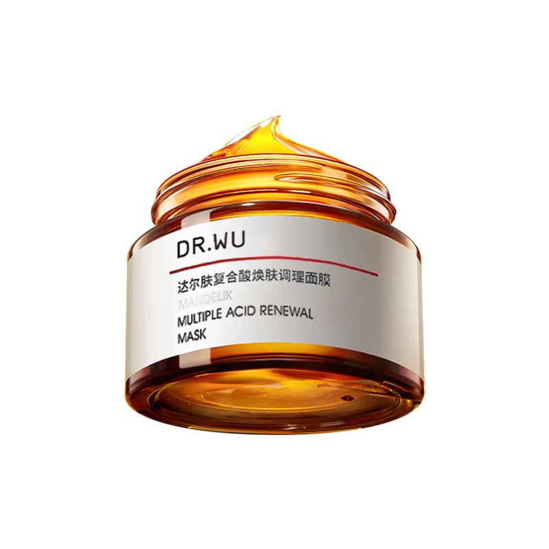 达尔肤（DR.WU）复合酸调理面膜50g果酸水杨酸抗痘控油收毛孔涂抹冻膜护肤