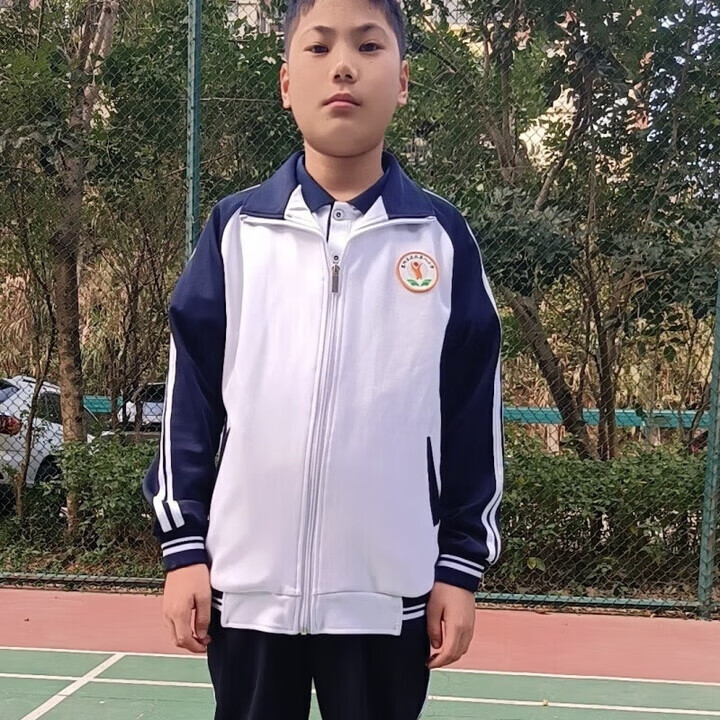 星空萌音惠阳崇雅中学校服夏季短袖长裤t恤运动休闲套装崇雅短袖180