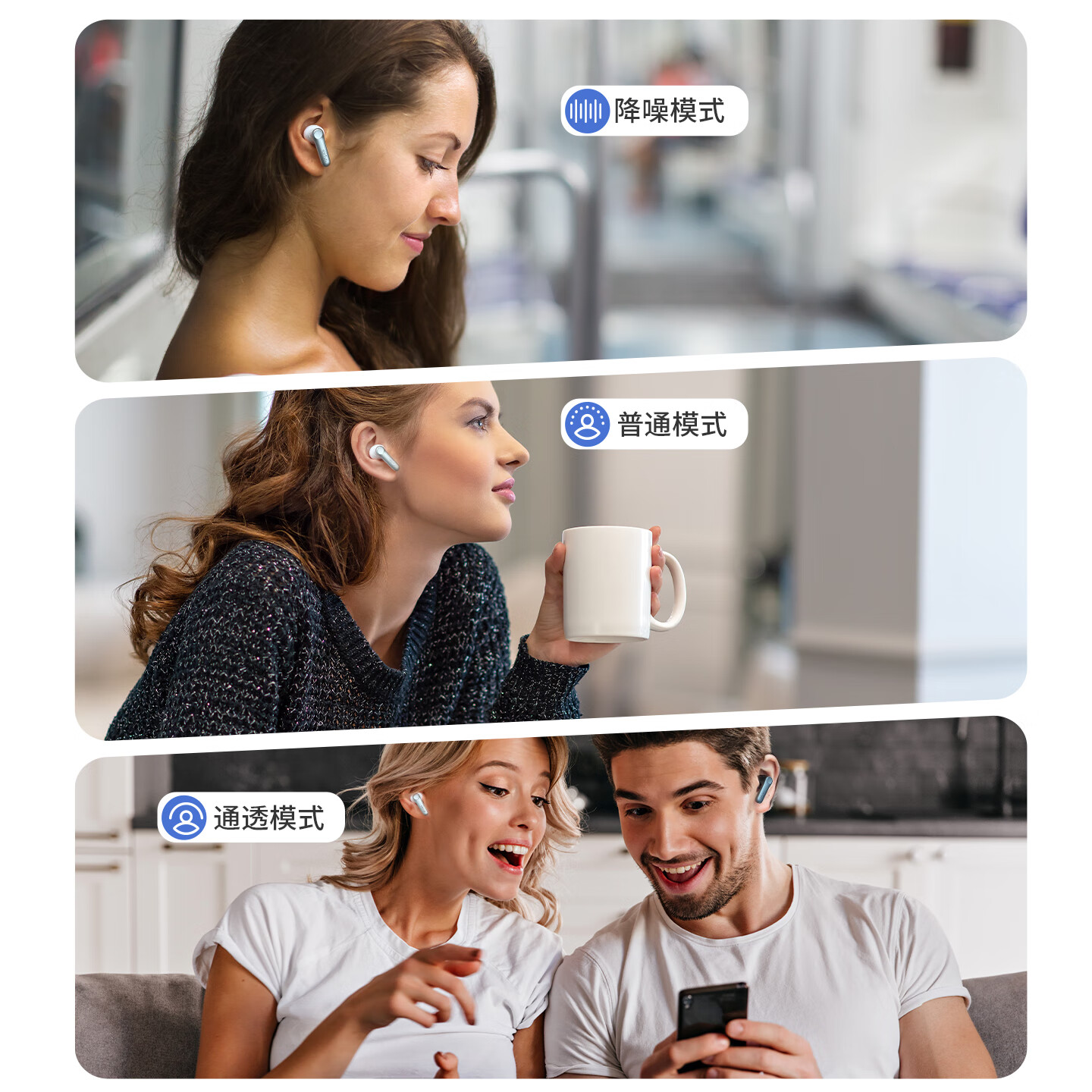 EarFun 丽耳【旗舰款】AirPro4主动降噪蓝牙耳机Hi-Fi音质真无线入耳式防水防汗通话降噪超长续航游戏运动 重低音|强降噪 暮山紫 支持7天试用|18月质保|顺丰闪发