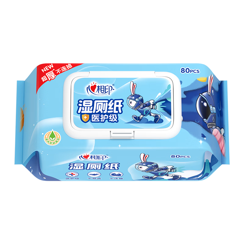 ����ӡ С����ϵ�� ʪ��ֽ 80Ƭ XL�� ʪ�� ��ֽ�����ֽ