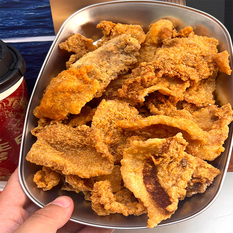 不多言猪油渣零食香酥脆皮五花肉粕脂青岛特产脆哨即食网红小吃休闲食品 【3包/150g】原味*1包+烧烤味*1包+香辣味*1包