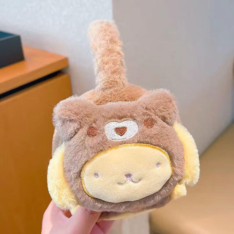 清洁JTT 库洛米儿童耳罩 儿童毛绒耳罩耳包