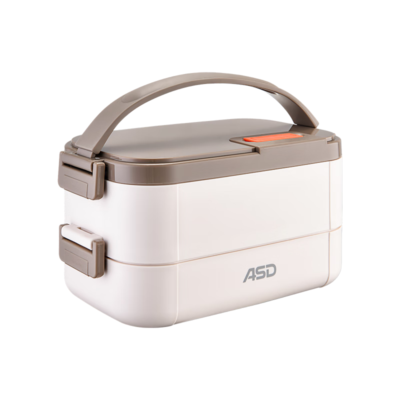 爱仕达（ASD）保温饭盒316L不锈钢可加热分层便当大容量带饭桶RWS12H12WG
