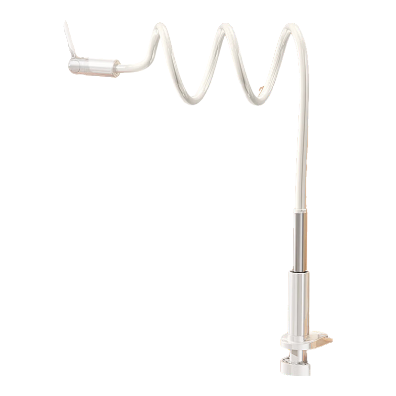 碩圖【新品】手機架支架床頭床上懶人支架桌面通用pad平板支撐架夾宿舍躺著(zhù)看被窩玩手機神器360旋轉伸 白色【手機專(zhuān)用】萬(wàn)向調節-130cm加長(cháng).