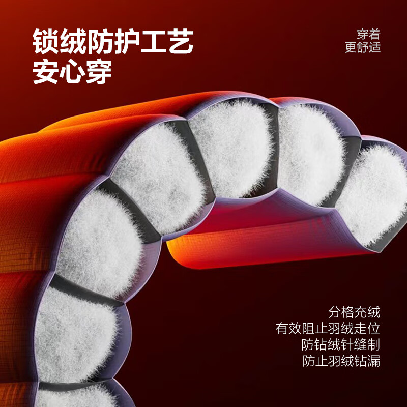 海澜之家羽绒服男山不在高系列石墨烯蓄热90绒外套男冬季 绿灰8A HWRAW4J048A XL 180/96A 推荐151~164斤
