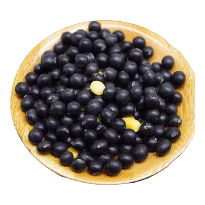 黄芯黑豆 自种黑豆老品种肾形黑小豆煮粥打豆浆发豆芽杂粮 黑豆100g