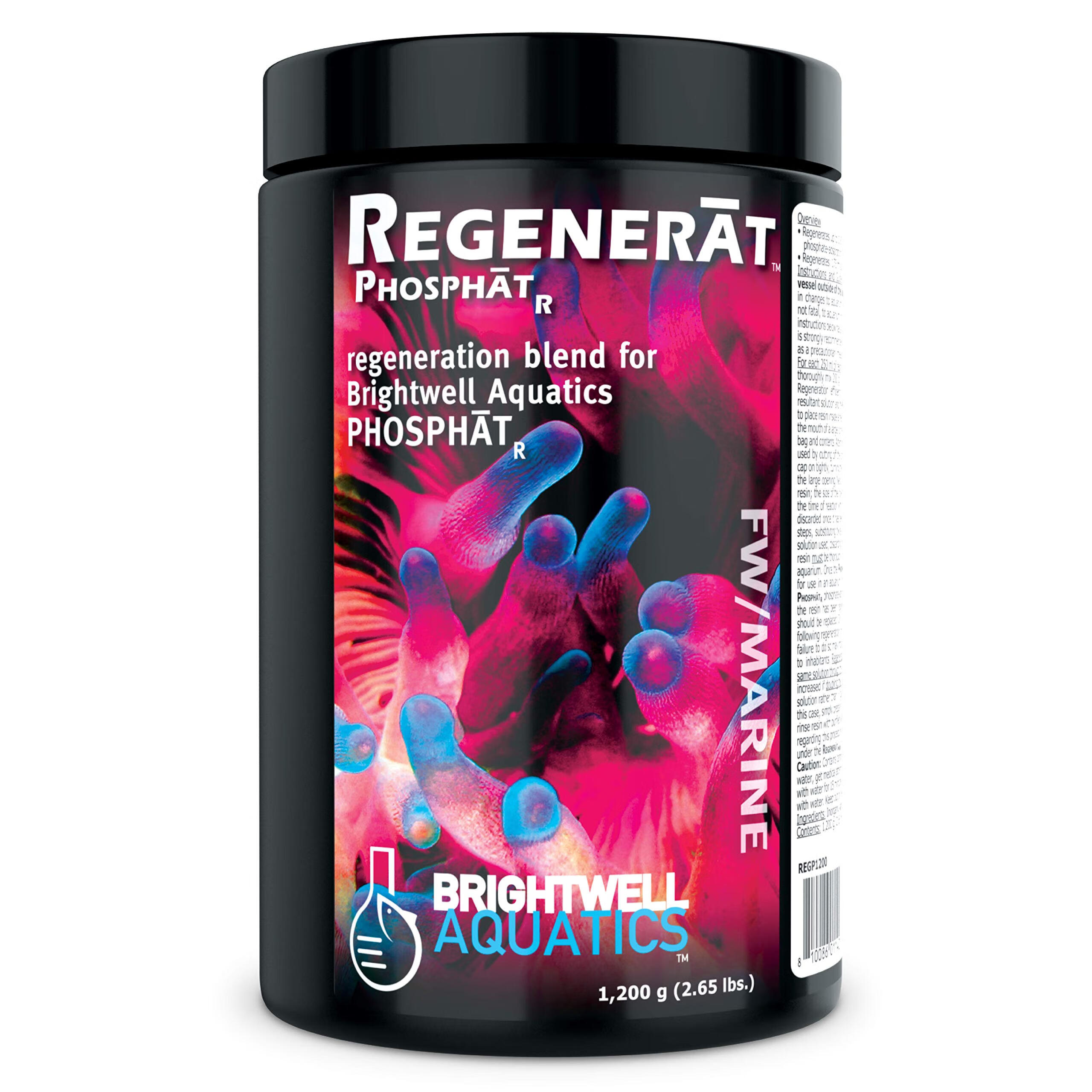 Brightwell Aquatics 水族箱再生物理过滤器介质 2.6磅 1.0*1.0*1.0 inches