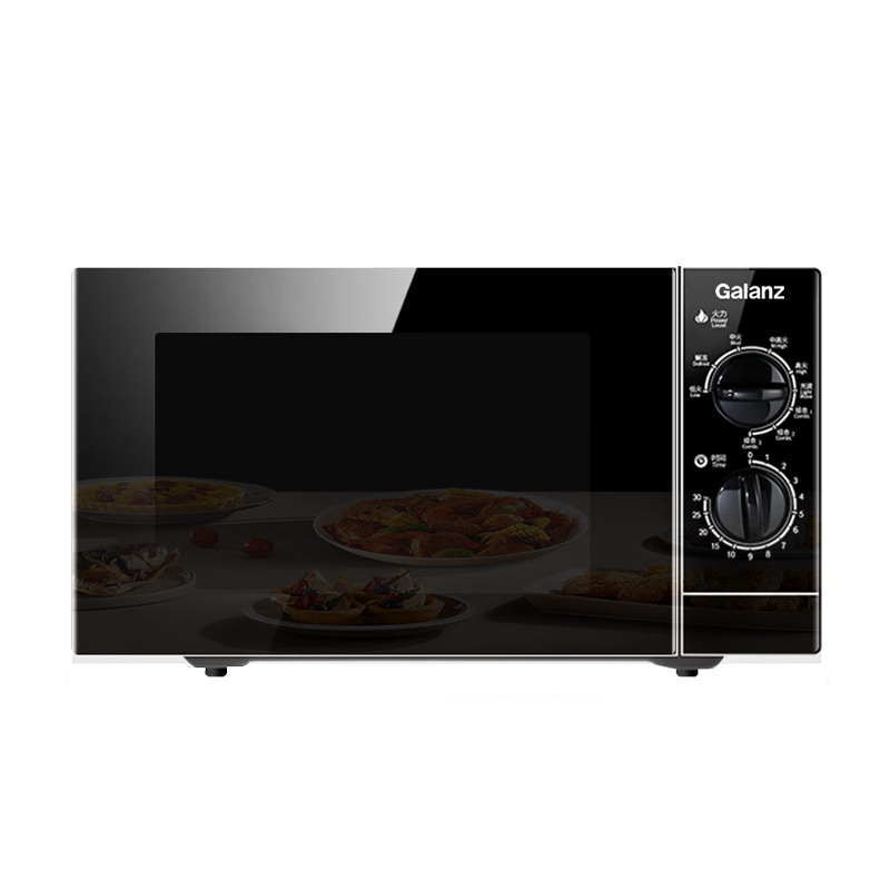 格兰仕 G80F23SP-M8(S0) 不锈钢内胆微波炉烤箱一体机 23升平板式光波炉 旋钮操作 499元