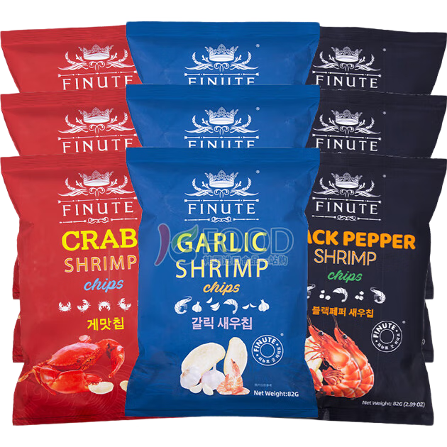 FINUTE Ȥ����ϺƬ����������ζ������Ƭ����ʳ��ʽзζ����С�� ���ֿ�ζ��9�� 90Ԫ