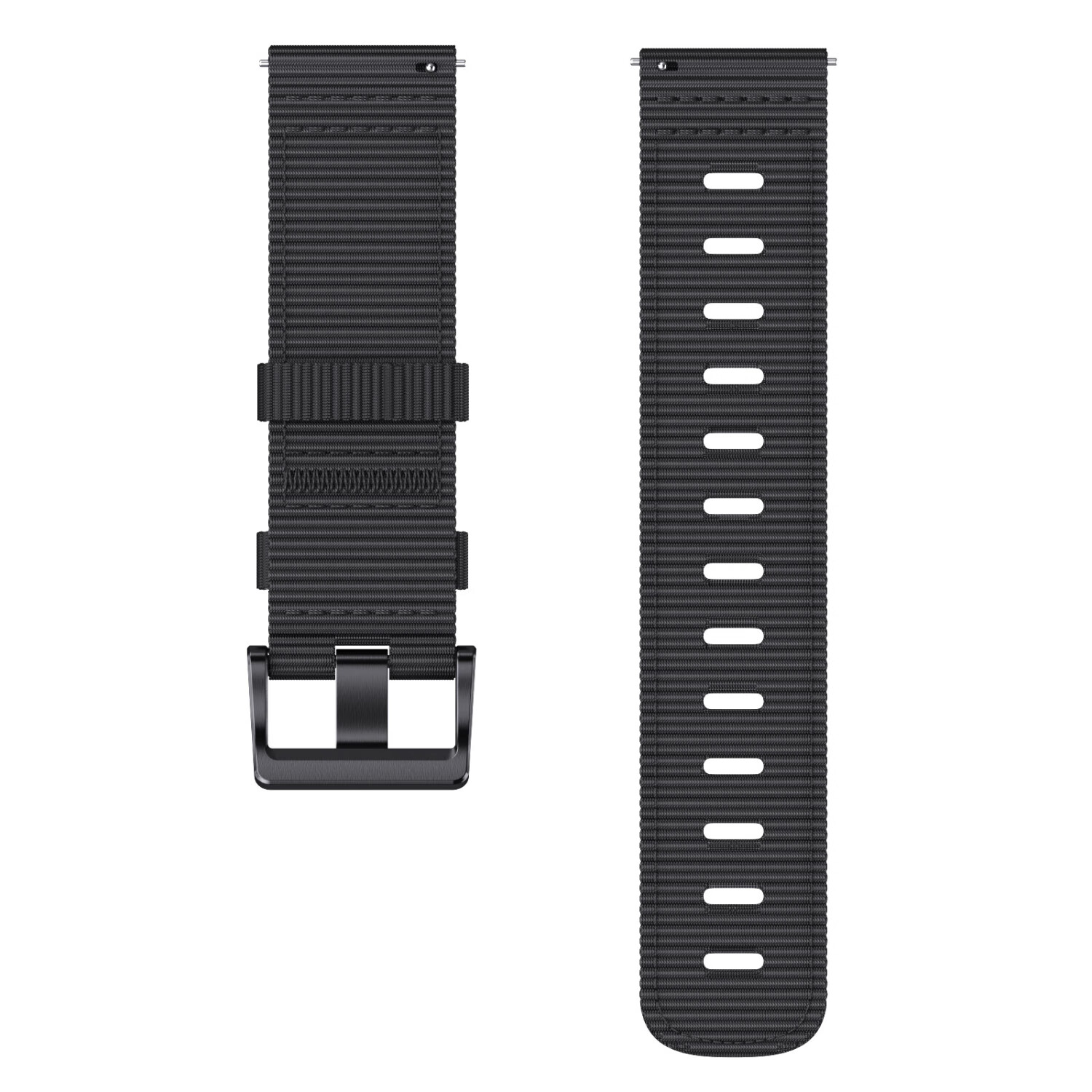 ENDUROBAND适用佳明Garmin手表表带 适配255/265/965/745/venu3/2原装战术尼龙快拆表带 黑色 佳明255/265/965