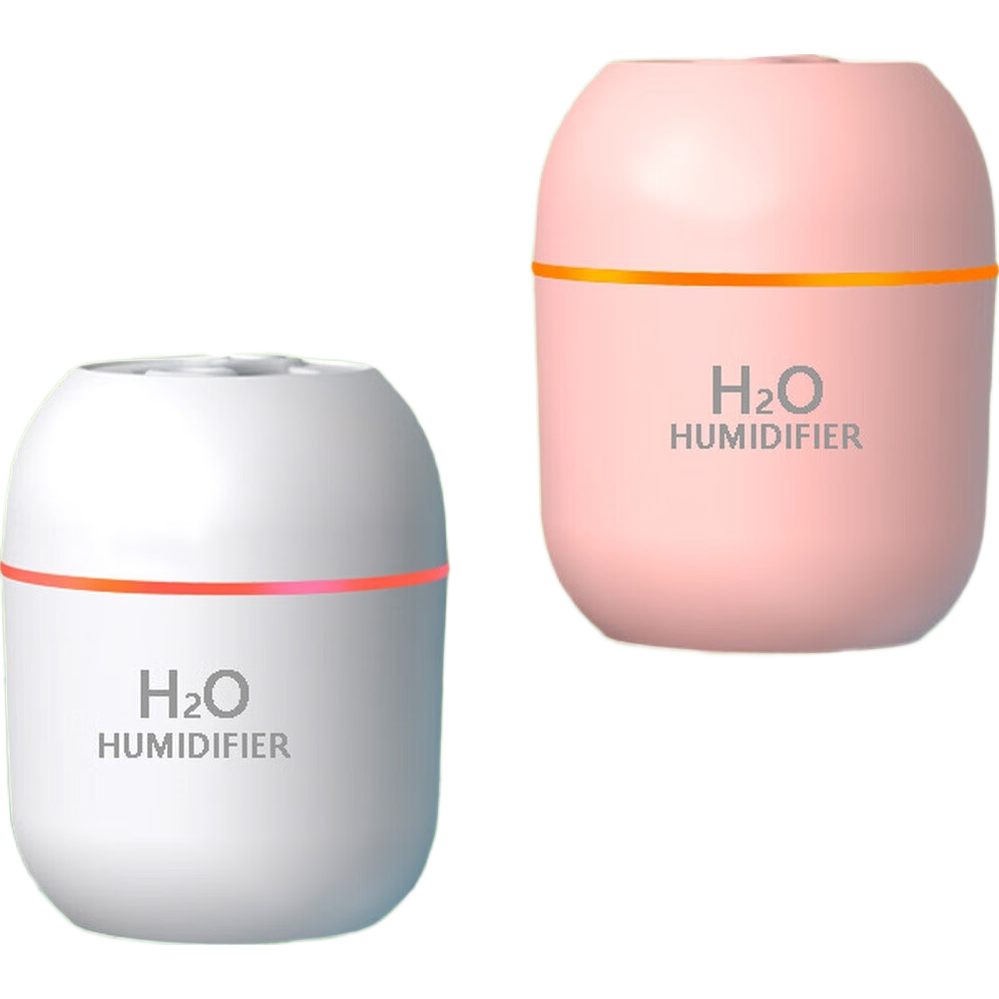 2025新款可爱迷你香薰加湿器静音加湿办公桌面X5幸运草加湿迷你USB喷雾器 1个装多功能加湿器