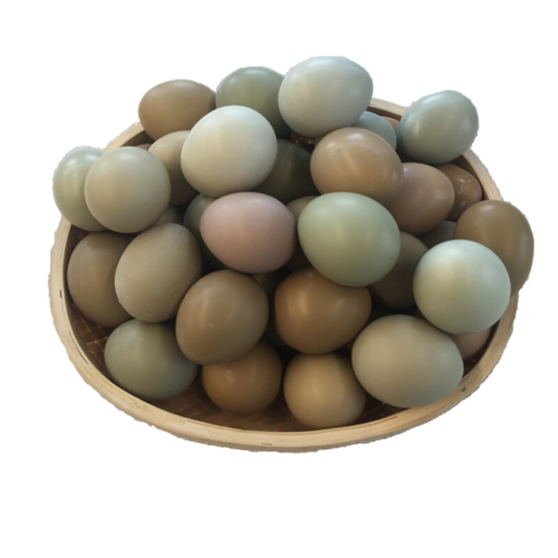 果亦橙 七彩山鸡蛋新鲜 野金鸡蛋 绿 蛋山鸡蛋 30枚