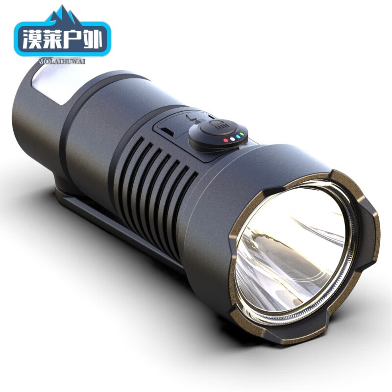 mppmck德国进口品质户外手摇手电筒手摇手动发电手电筒移动充强光超亮