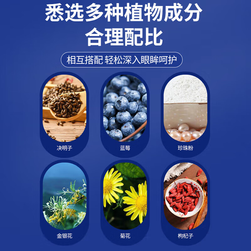 浩敬堂叶黄素护眼贴舒缓疲劳成人小孩疼痛酸胀学生熬夜护眼贴 叶黄素护眼贴 20片 5盒 .