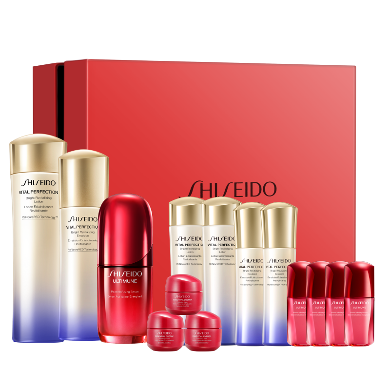 资生堂（SHISEIDO）全新悦薇清爽水乳+红腰子精华套装 美白淡斑抗皱紧致礼盒