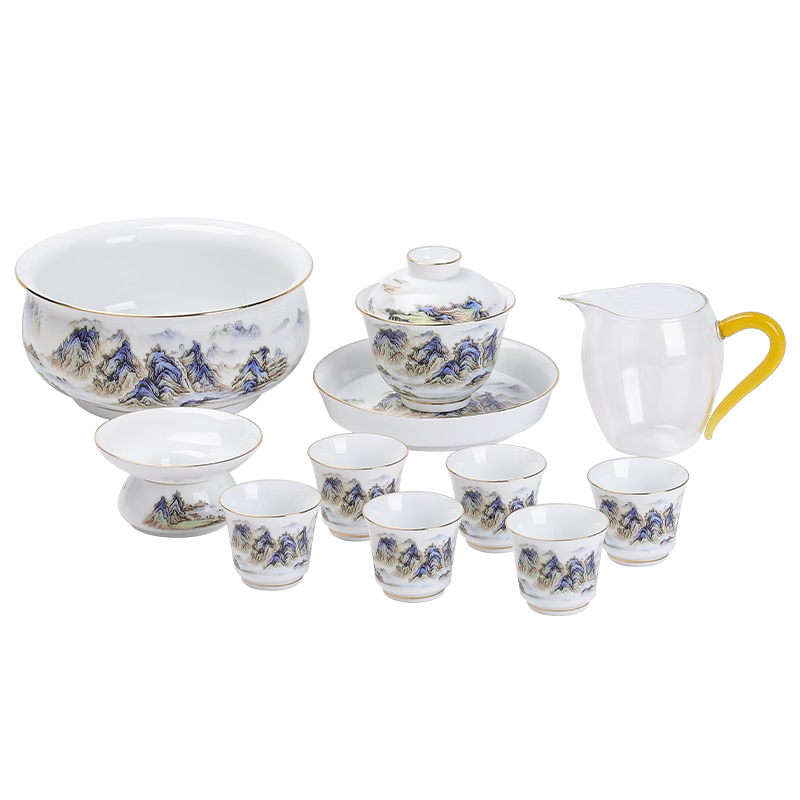 ���ڲ�����������jdz���մɲ����װ���׸��°״ɹ������豭������ˮϴ�ͳ����ߵ���Ʒ ǧ�ｭɽ��������װ 12ͷ 641.52Ԫ(������)