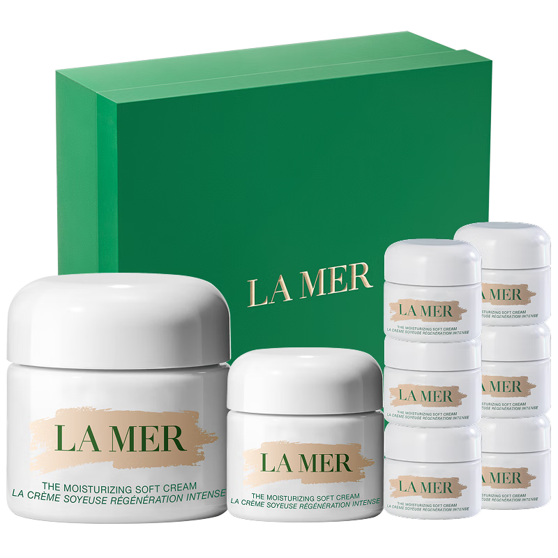 海蓝之谜（LA MER）奇迹云绒霜60ml面霜修护紧致护肤品套装化妆品礼盒生日礼物送女友