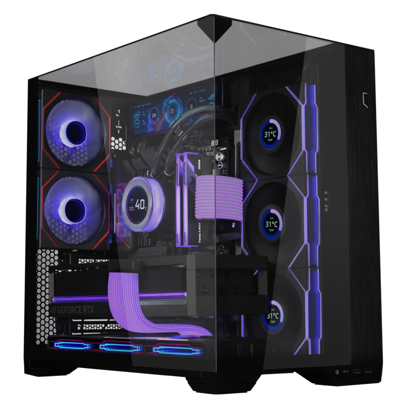 LIANLI˹O11 Vision Compact ̨ʽԻ ɫ 沣//ATX