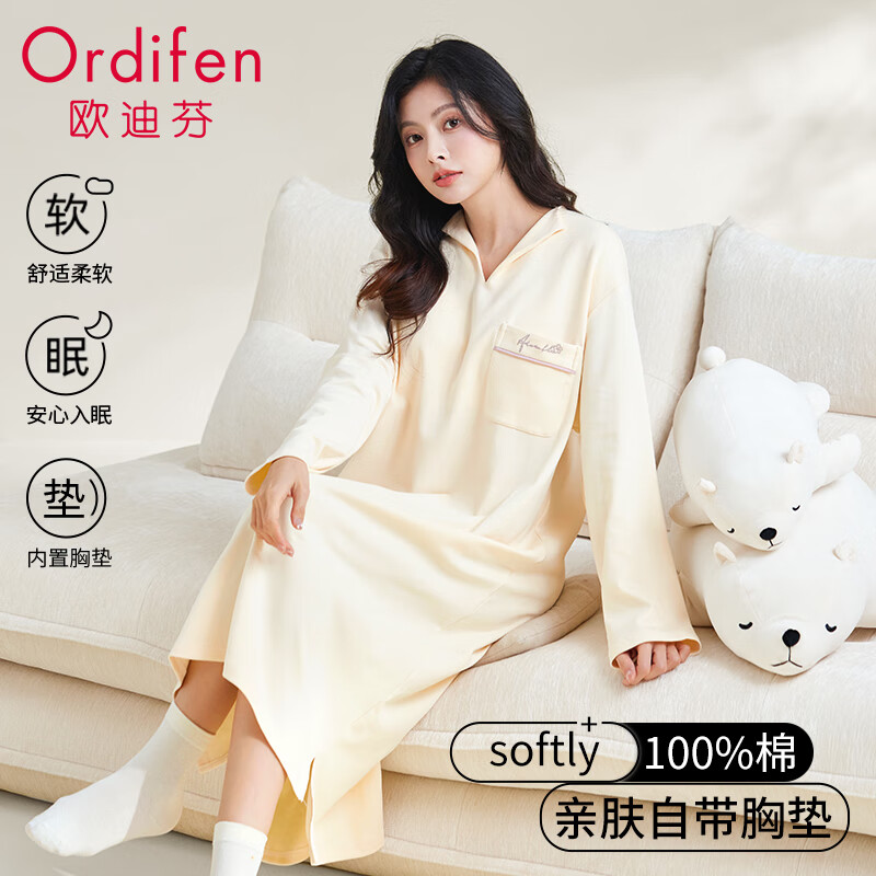 ���ڲ�����ŷ�Ϸ�˯ȹŮ˯��Ůʿ100%���޴��ص泤�䷭���Լ���⴩�Ҿӷ�L 62.91Ԫ(������)