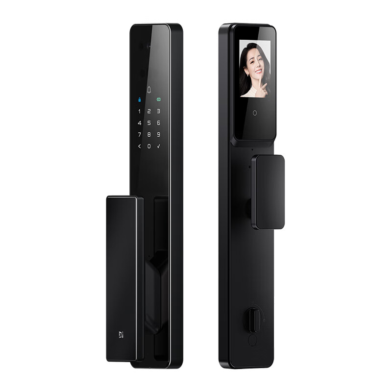 德施曼Q5MPro哨兵室內大屏可視貓眼智能鎖指紋鎖密碼鎖防盜鎖電子門(mén)鎖 Q2FD(3D人臉鎖)+藍牙鑰匙套裝,3年質(zhì)保+免費拆舊裝新