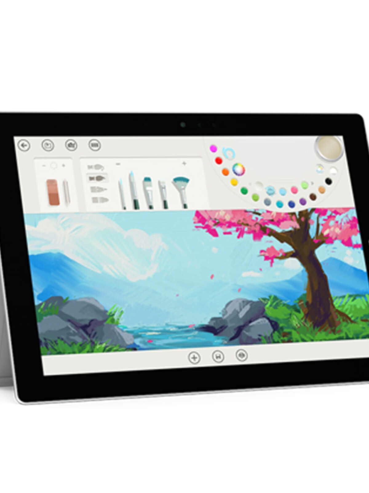 微软（Microsoft）/ Surface Pro 4 i5 专业版 3/4/5/6win10平板电脑 前黑后银 128GBSurface 3 4G 128G展1