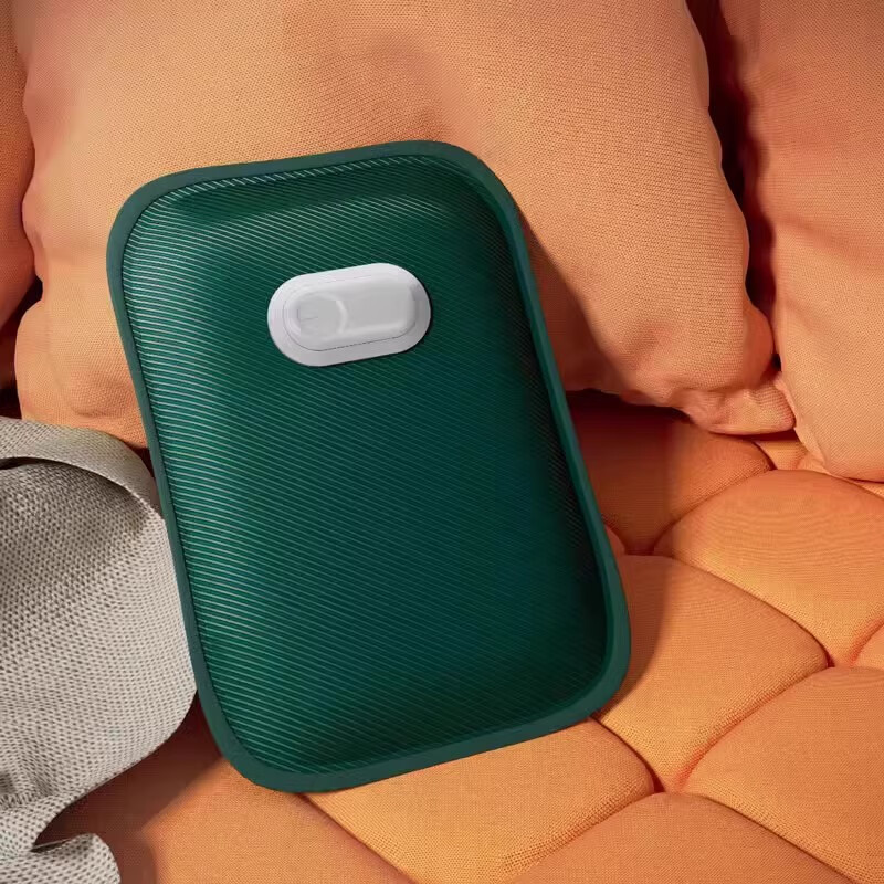 山山熱水暖水袋暖寶寶暖手寶充電款熱敷肚子護腰電熱寶防爆電暖寶 絲光款_材質水電分離