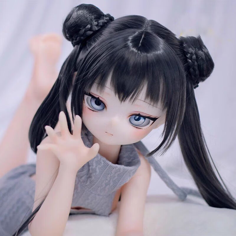 脘铼动漫二次元BJD娃娃全身带骨架可动玩偶人偶 妃咲100cm高二次元 基础款