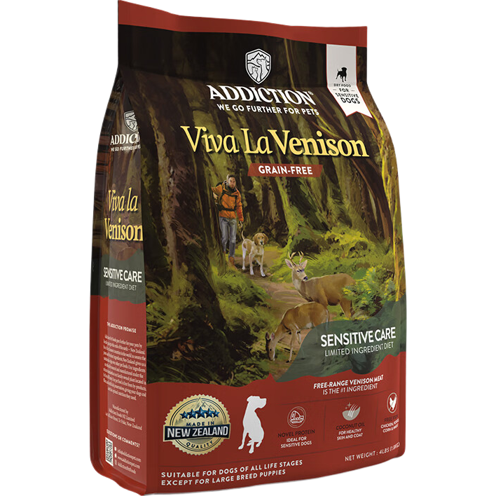 爱德胜（Addiction）无谷鹿肉犬粮 1.8kg 安全配方多种营养元素【效期26/11】