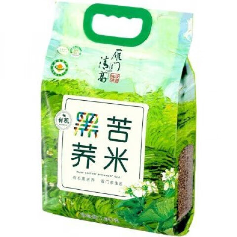 雁門清高苦蕎米雁門清高苦蕎香米1800g/袋黑苦蕎米黑苦蕎麥香米有機 1800g