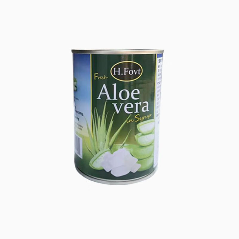 浩丰泰国进口浩丰芦荟罐头565g糖水芦荟颗粒果肉港式甜品奶茶原料即食 565g*3罐